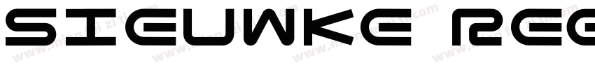 Sieuwke Regular字体转换